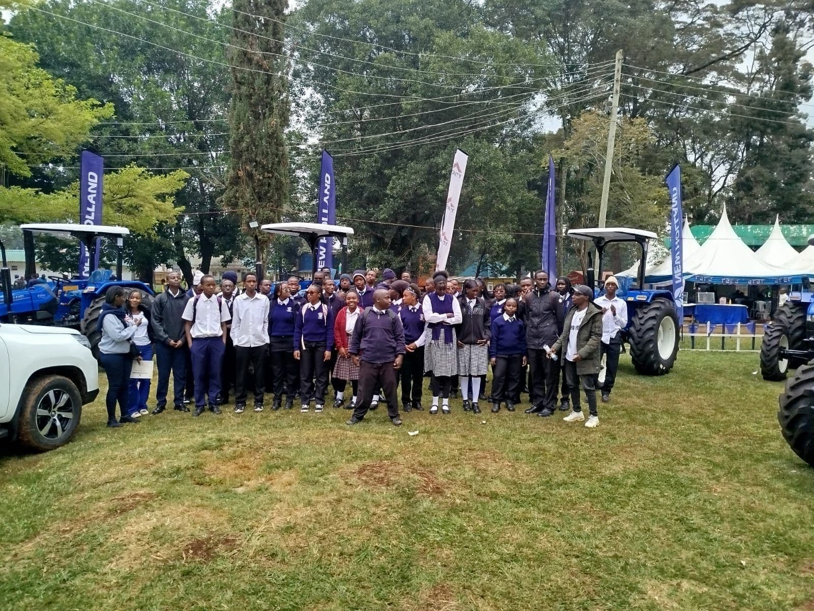 Students engaged in competency-based learning activities